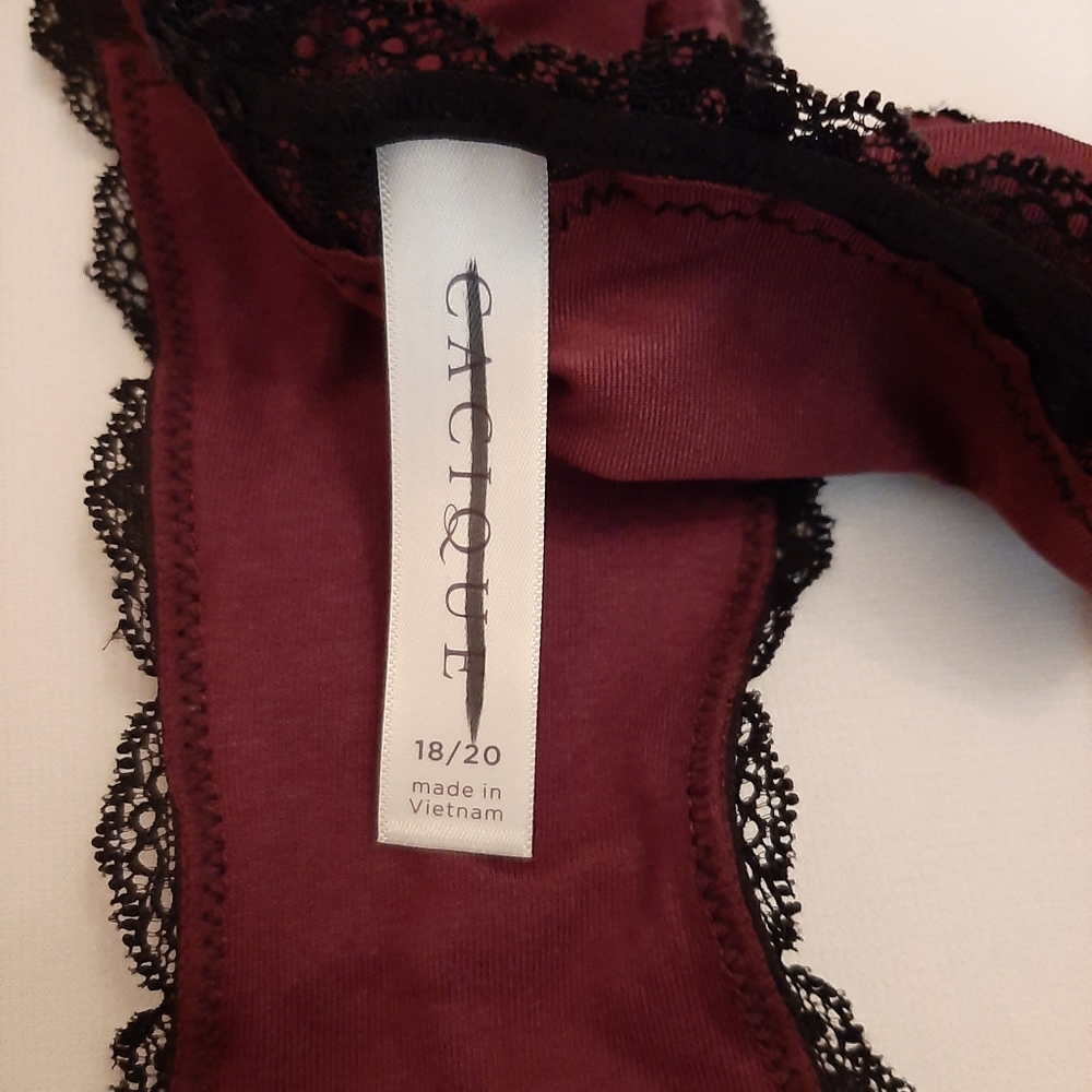 NWOT 🖤 Cacique Strappy Back Cheeky - Picture 5 of 6